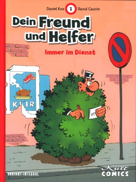 Dein Freund und Helfer (Kult Comics, B.) Nr. 1-2 Luxusausgabe