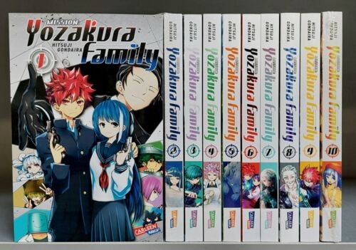 Mission: Yozakura Family (Carlsen, Tb.) Nr. 1-10 zus. (neu)