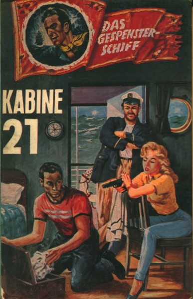 Gespensterschiff Leihbuch Kabine 21 (Bethke)