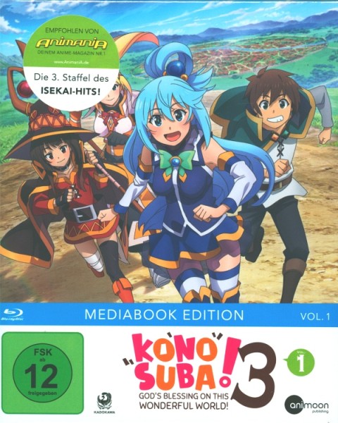 Konosuba Staffel 3 Vol. 1 Blu-ray - Mediabook Edition