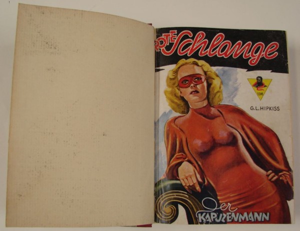 Rote Schlange (Petersen) Nr. 1-47 kpl. + Condor 4,6,8,10,12 gebunden in 10 Bänden (Z2)